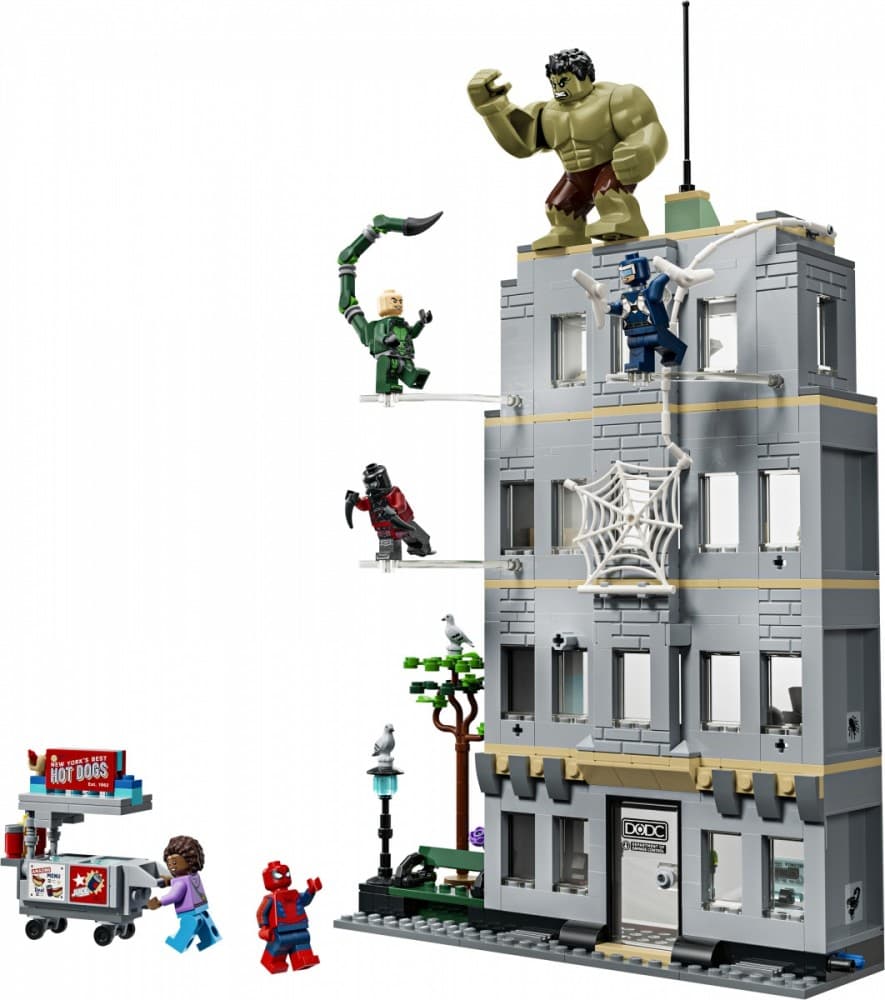 LEGO Marvel Super Heroes 76350 Epicol dvoboj: Spider-Man proti Hulku 5