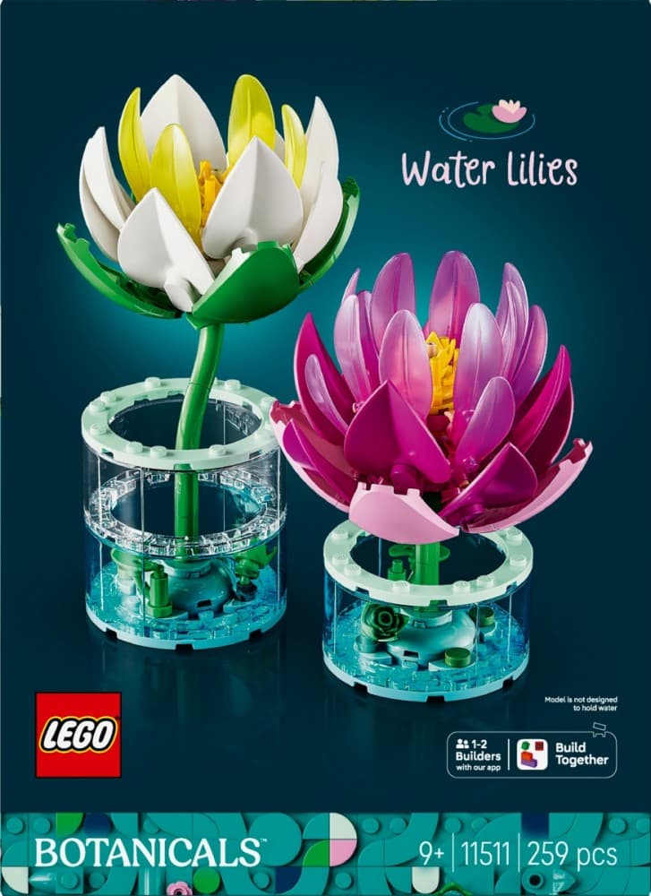 LEGO Botanicals 11511 Vodne lilije 6