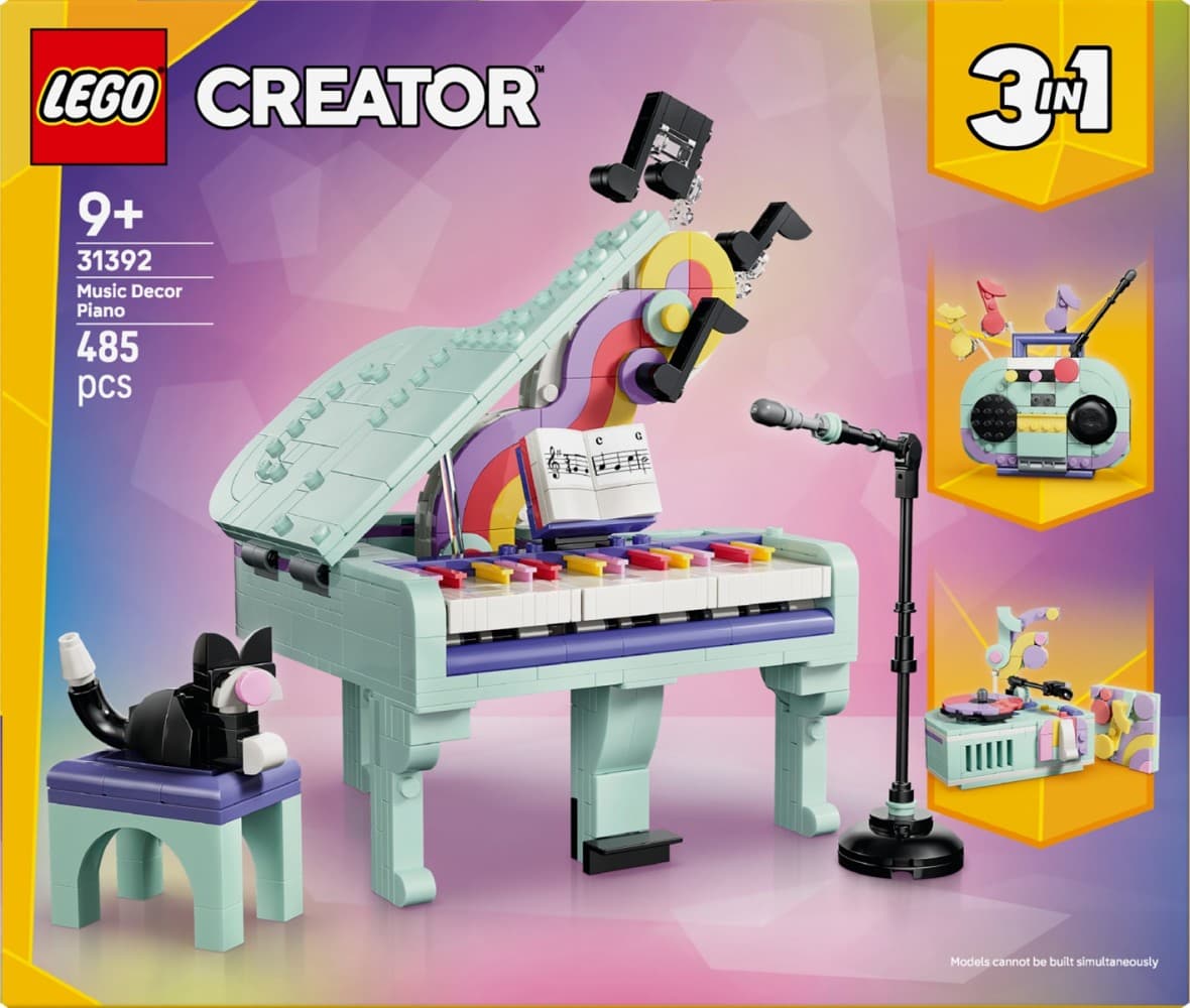 LEGO Creator 3v1 31392 Dekorativni klavir 3