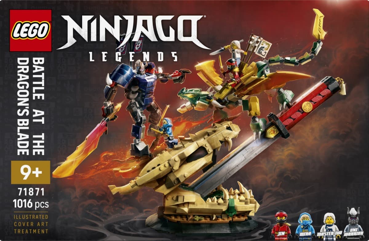 LEGO NINJAGO Bitka za zmajev meč 71871 - zbirateljski model 2
