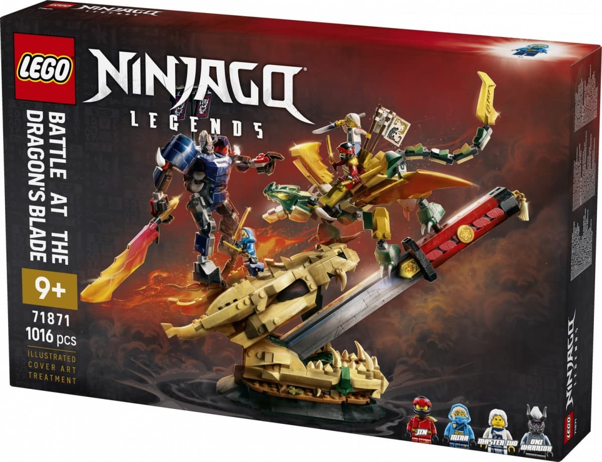 LEGO NINJAGO Bitka za zmajev meč 71871 - zbirateljski model 3