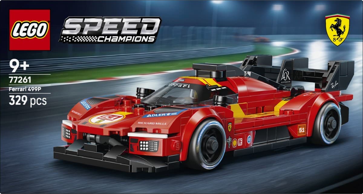 LEGO Speed Champions 77261 Ferrari 499P - dirkalnik 2