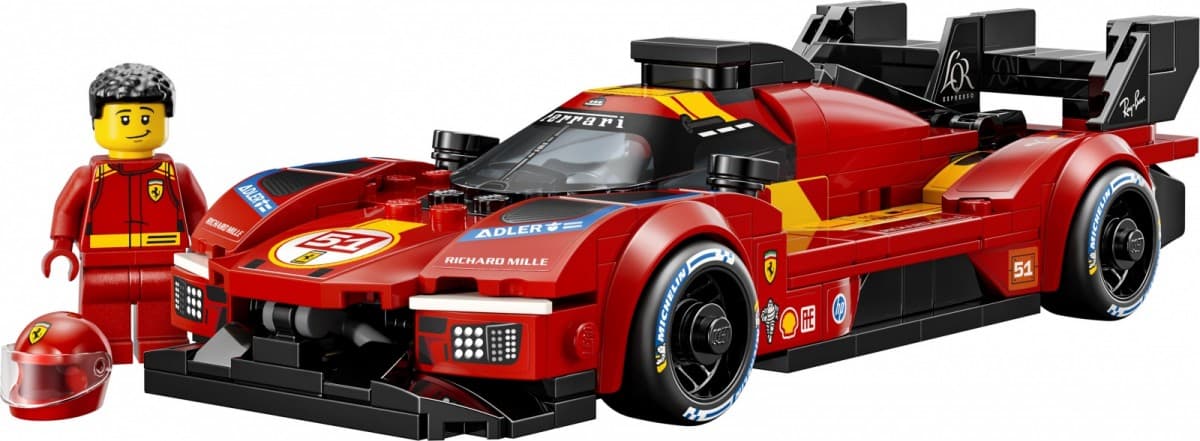 LEGO Speed Champions 77261 Ferrari 499P - dirkalnik 4
