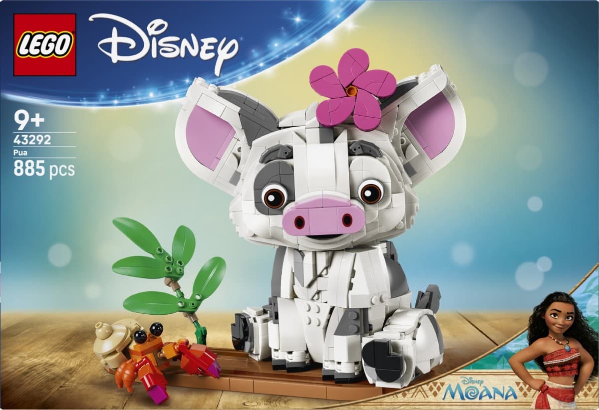 LEGO Disney Pua 43292 - gibljiva figurica pujsa 3