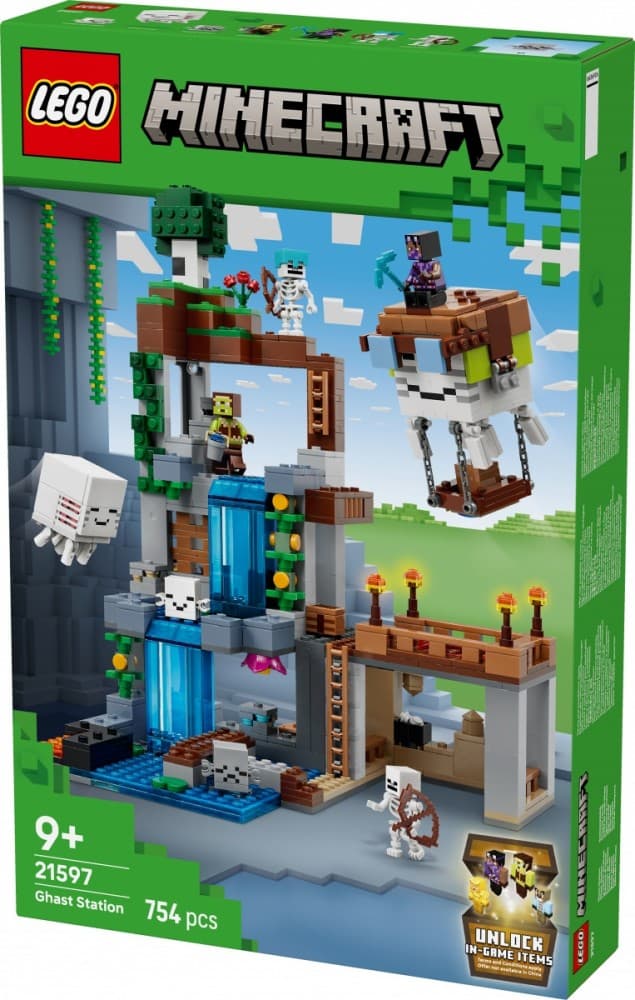 LEGO Minecraft Stacja Ghasta 21597 - gradnja in pustolovščine 2