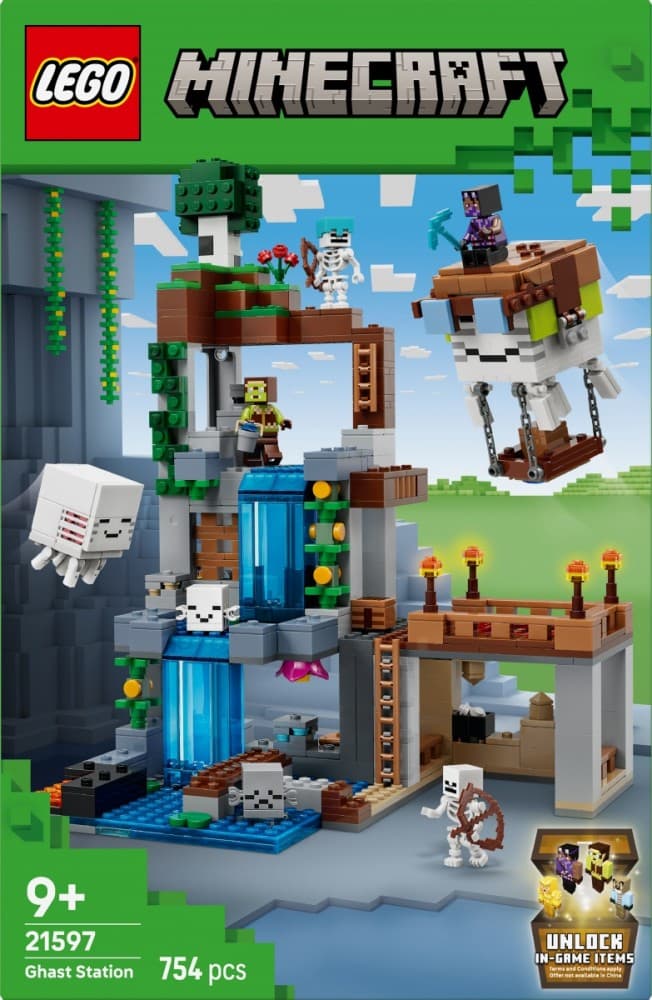 LEGO Minecraft Stacja Ghasta 21597 - gradnja in pustolovščine 3