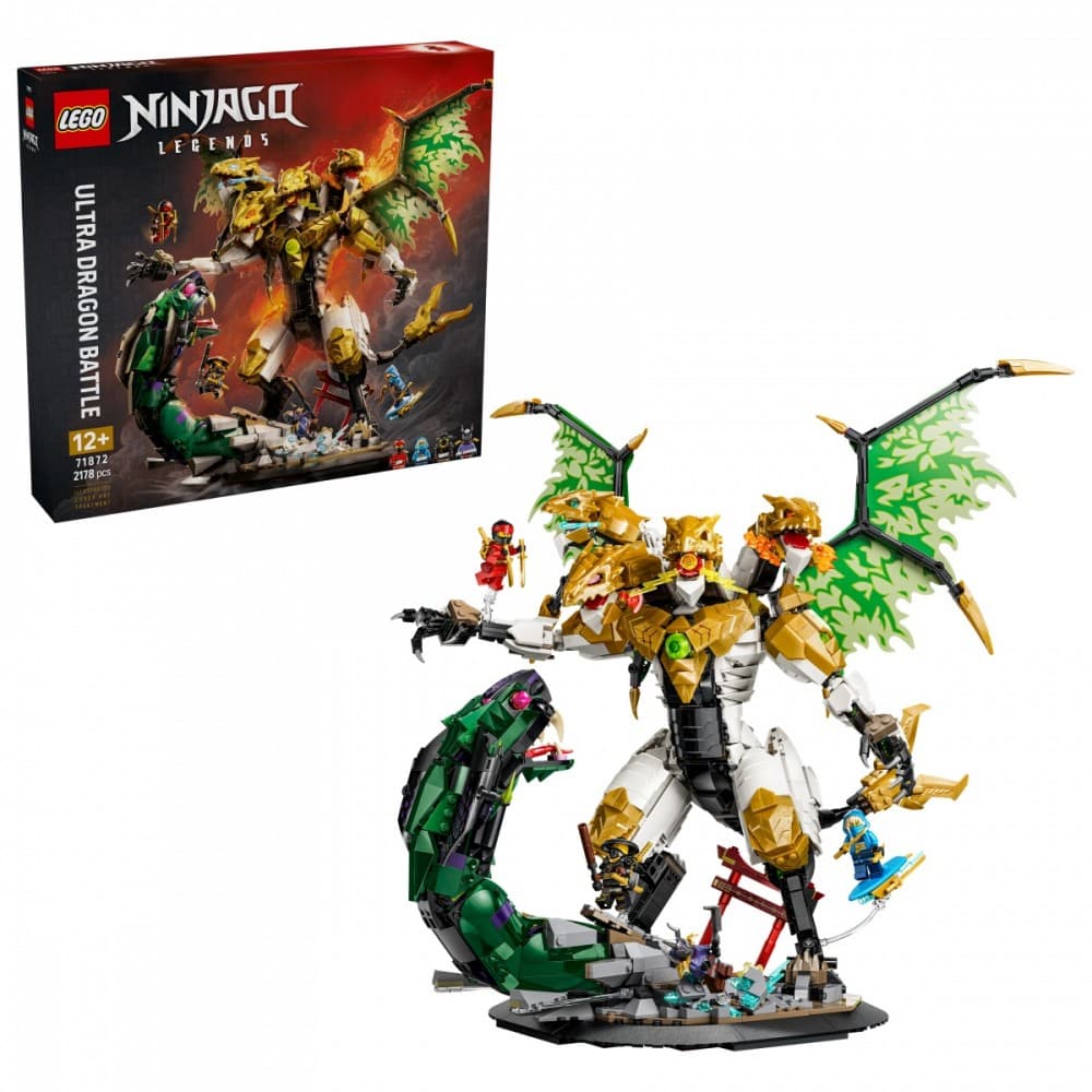 LEGO NINJAGO Bitka z ultrasmokom 71872 - dinamična igra 2