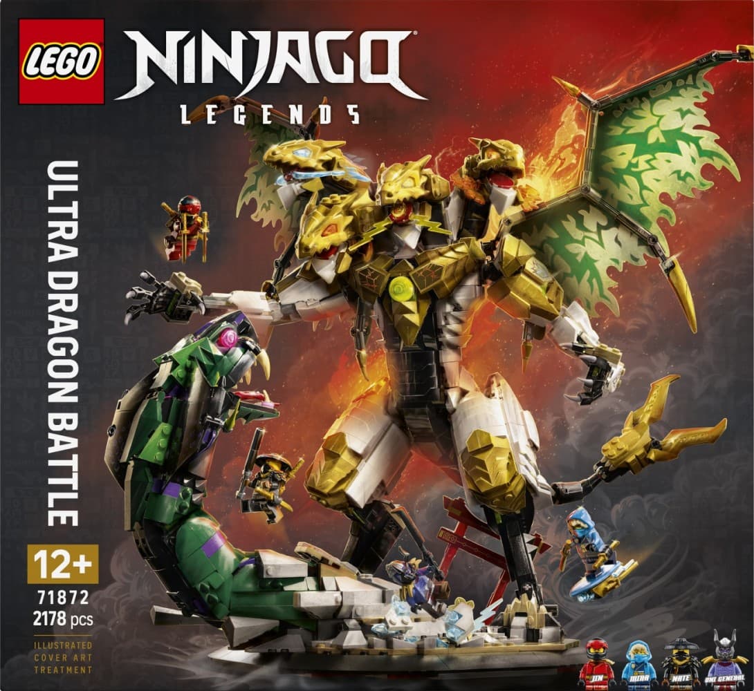LEGO NINJAGO Bitka z ultrasmokom 71872 - dinamična igra 3