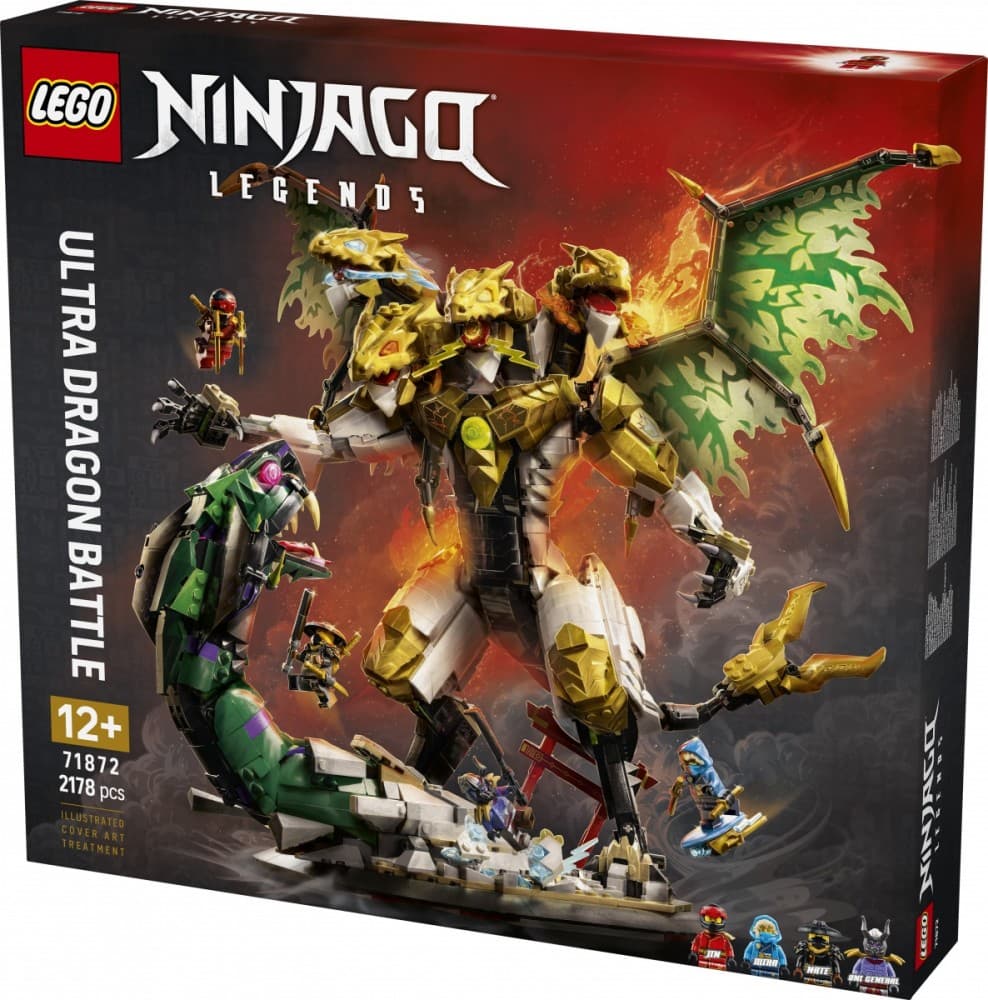 LEGO NINJAGO Bitka z ultrasmokom 71872 - dinamična igra 4