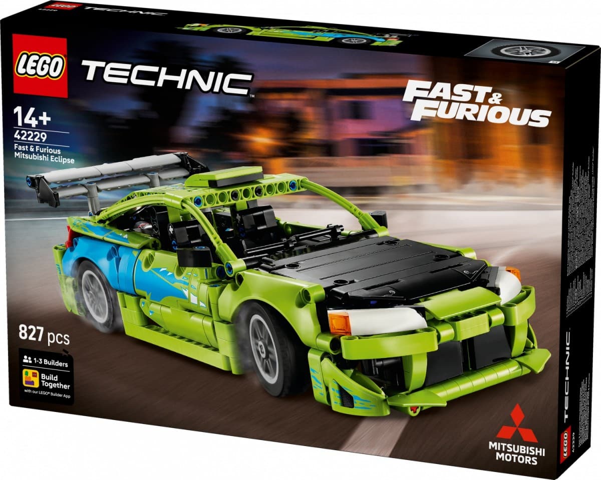 LEGO Technic 42229 Fast & Furious Mitsubishi Eclipse - model za gradnjo 2