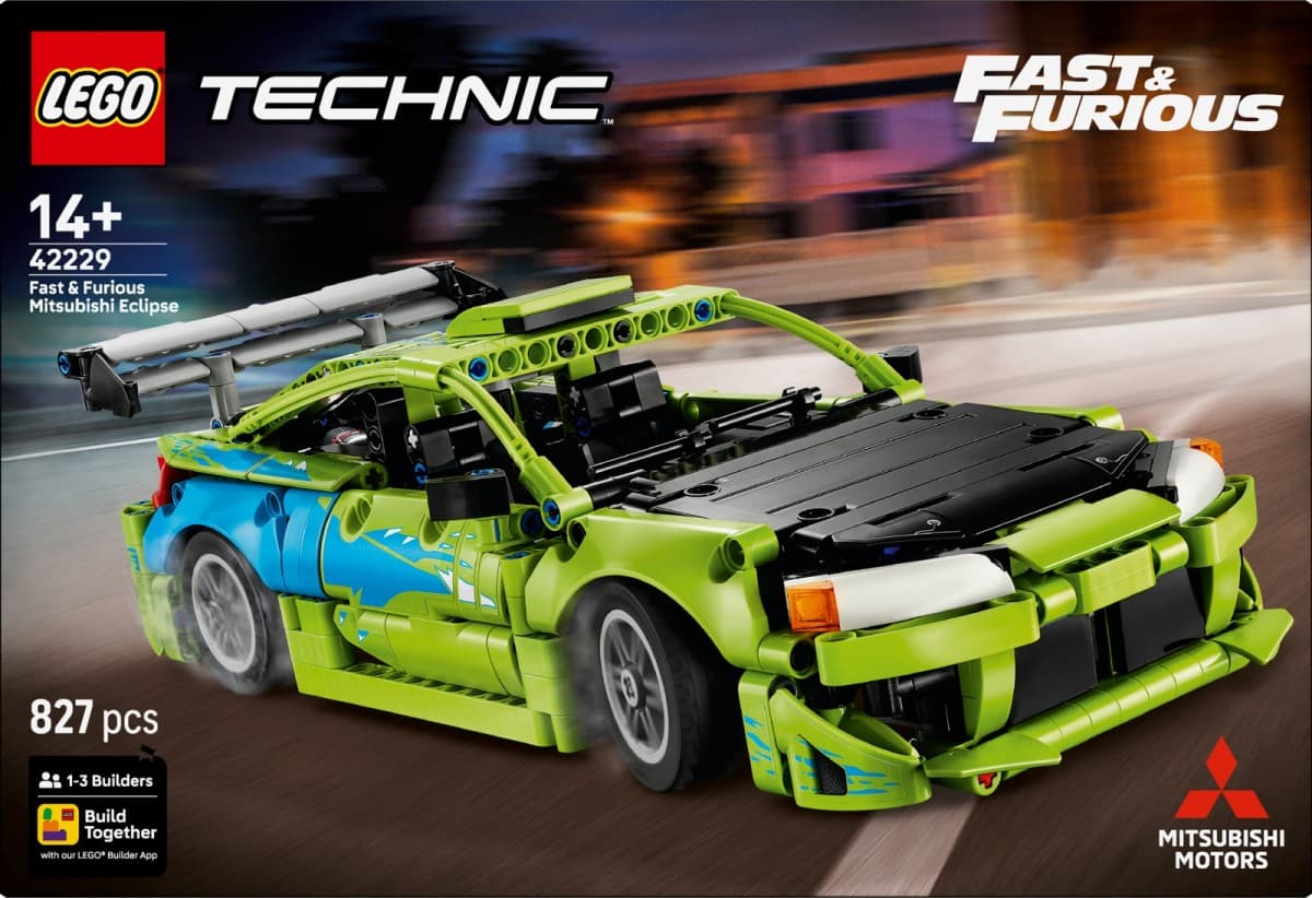 LEGO Technic 42229 Fast & Furious Mitsubishi Eclipse - model za gradnjo 3