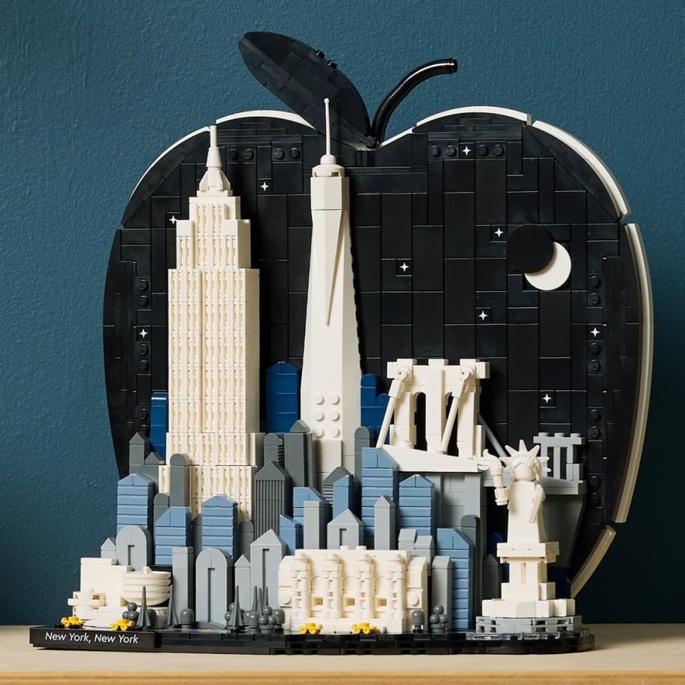 LEGO Architecture 21066 New York - Veliko Jabolko panoramski pogled 7