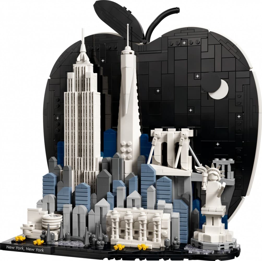 LEGO Architecture 21066 New York - Veliko Jabolko panoramski pogled 8