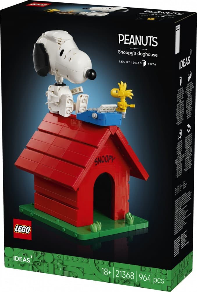 LEGO Ideas 21368 Kocke Peanuts: Snoopyjev pesjak 2