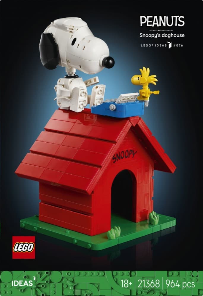 LEGO Ideas 21368 Kocke Peanuts: Snoopyjev pesjak 3