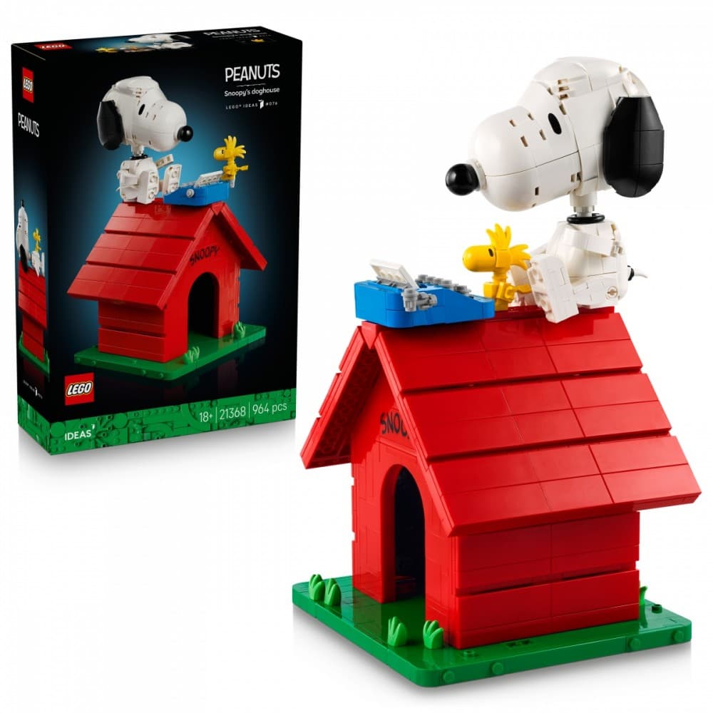 LEGO Ideas 21368 Kocke Peanuts: Snoopyjev pesjak 4