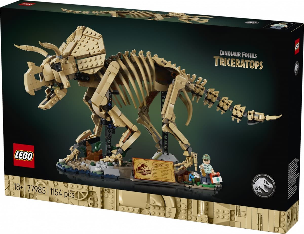 LEGO Jurassic World 77985 – Triceratopsov okostnjak 3