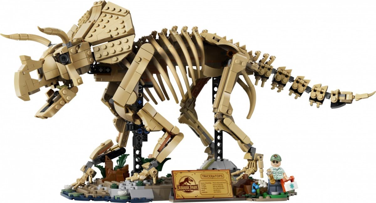 LEGO Jurassic World 77985 – Triceratopsov okostnjak 4