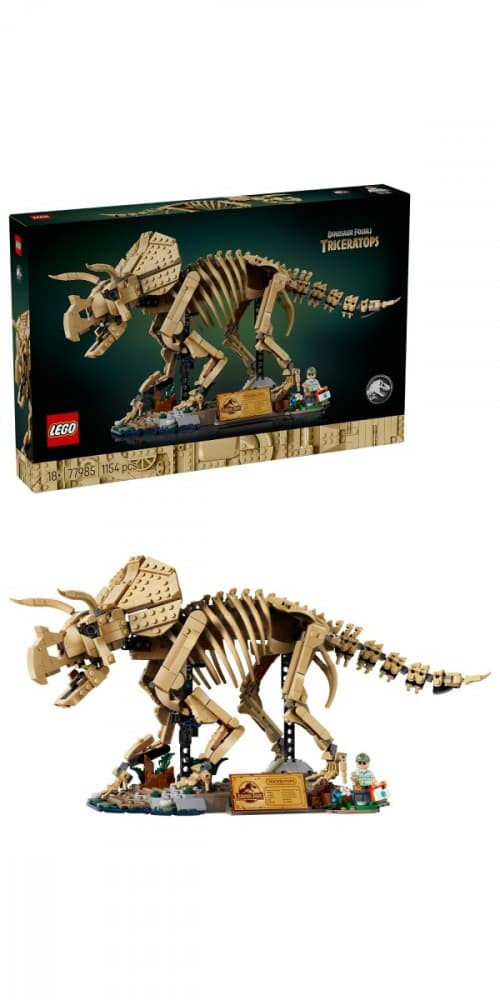 LEGO Jurassic World 77985 – Triceratopsov okostnjak 5