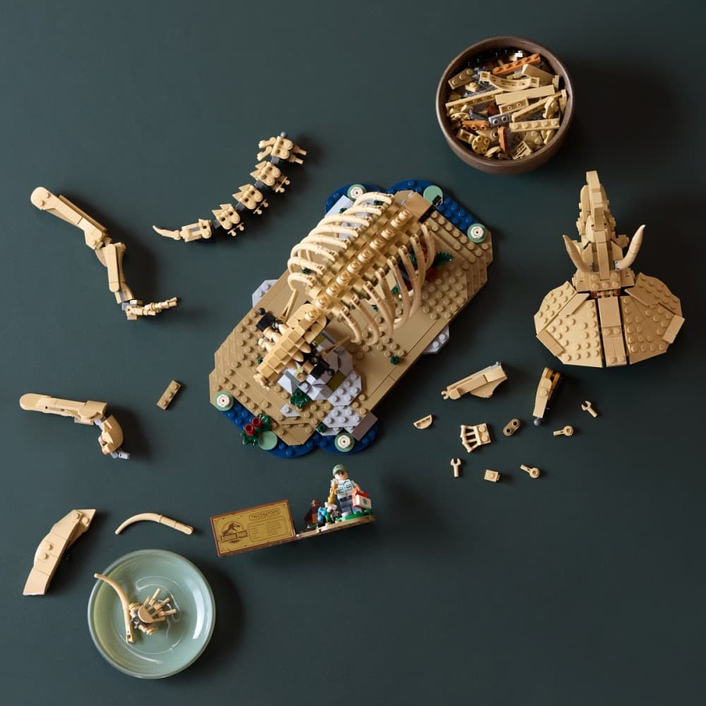 LEGO Jurassic World 77985 – Triceratopsov okostnjak 8