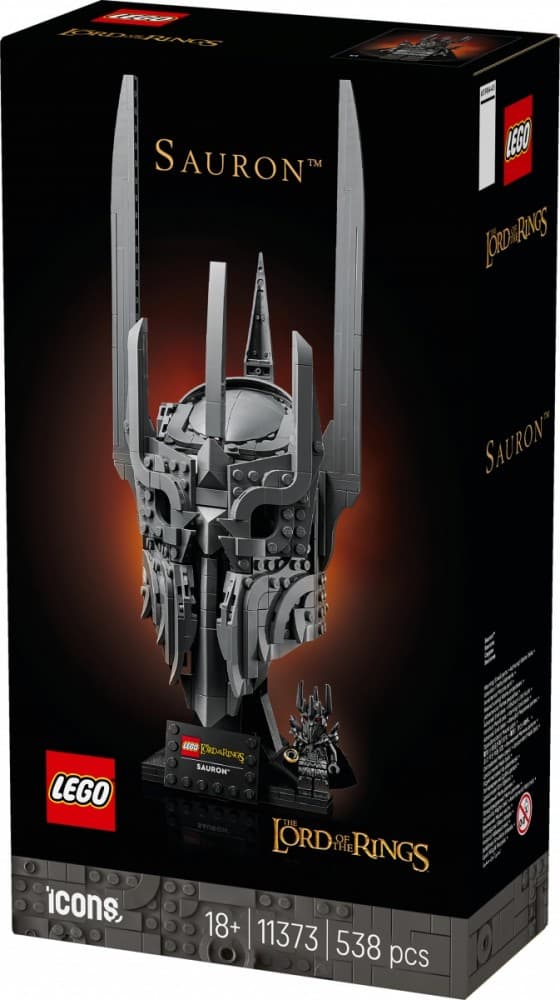 LEGO Icons Gospodar prstanov: Sauronovo čelado (11373) 2