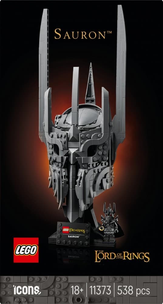 LEGO Icons Gospodar prstanov: Sauronovo čelado (11373) 3