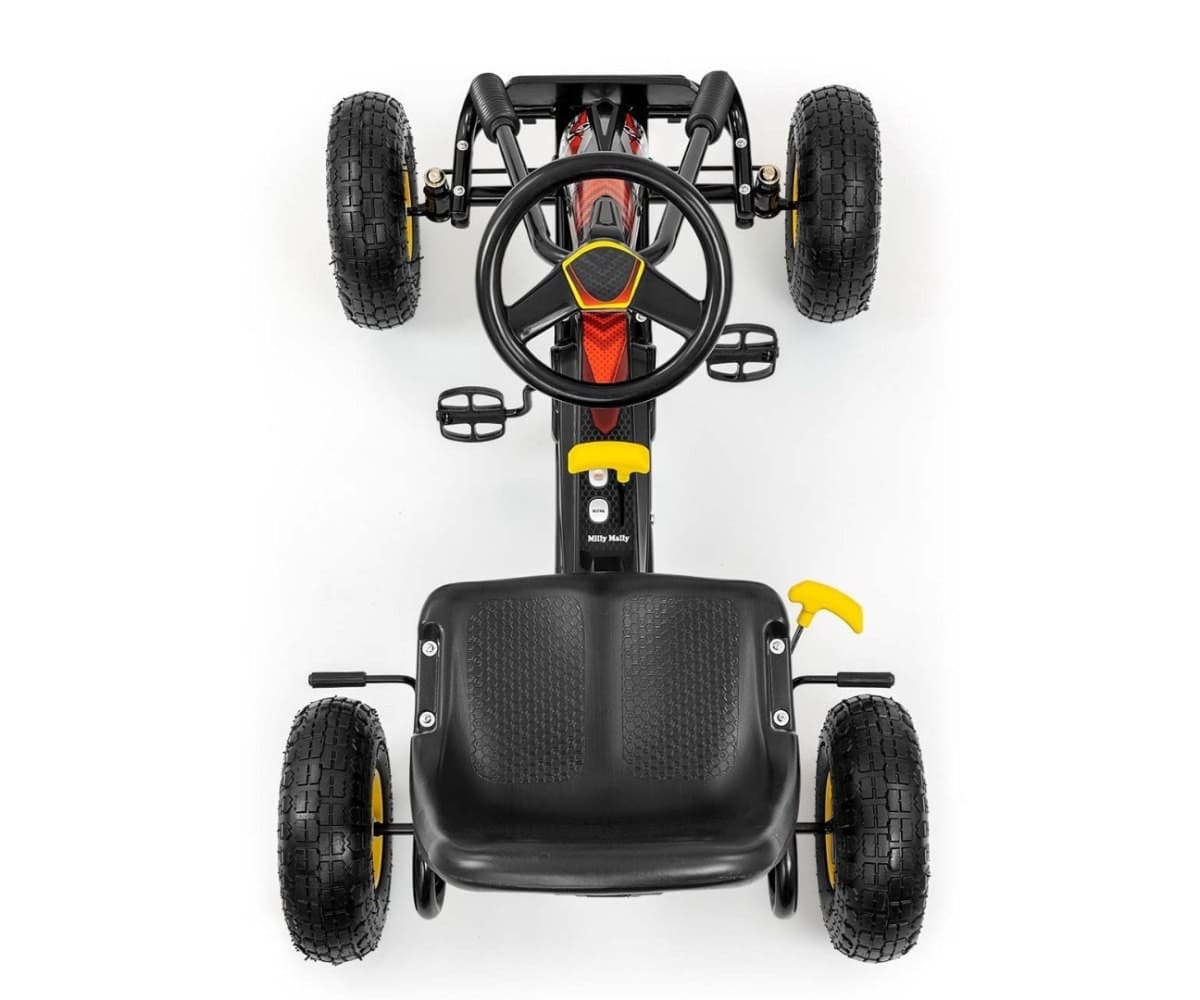 MILLY MALLY Gokart na pedala Thor, črn 4