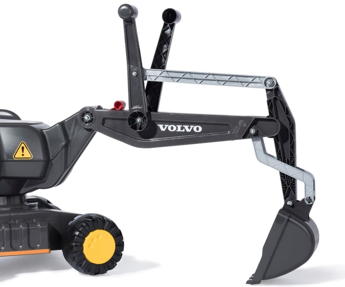 Vozilo na potiskanje - vrtljiva bager Volvo, Rolly Toys 5