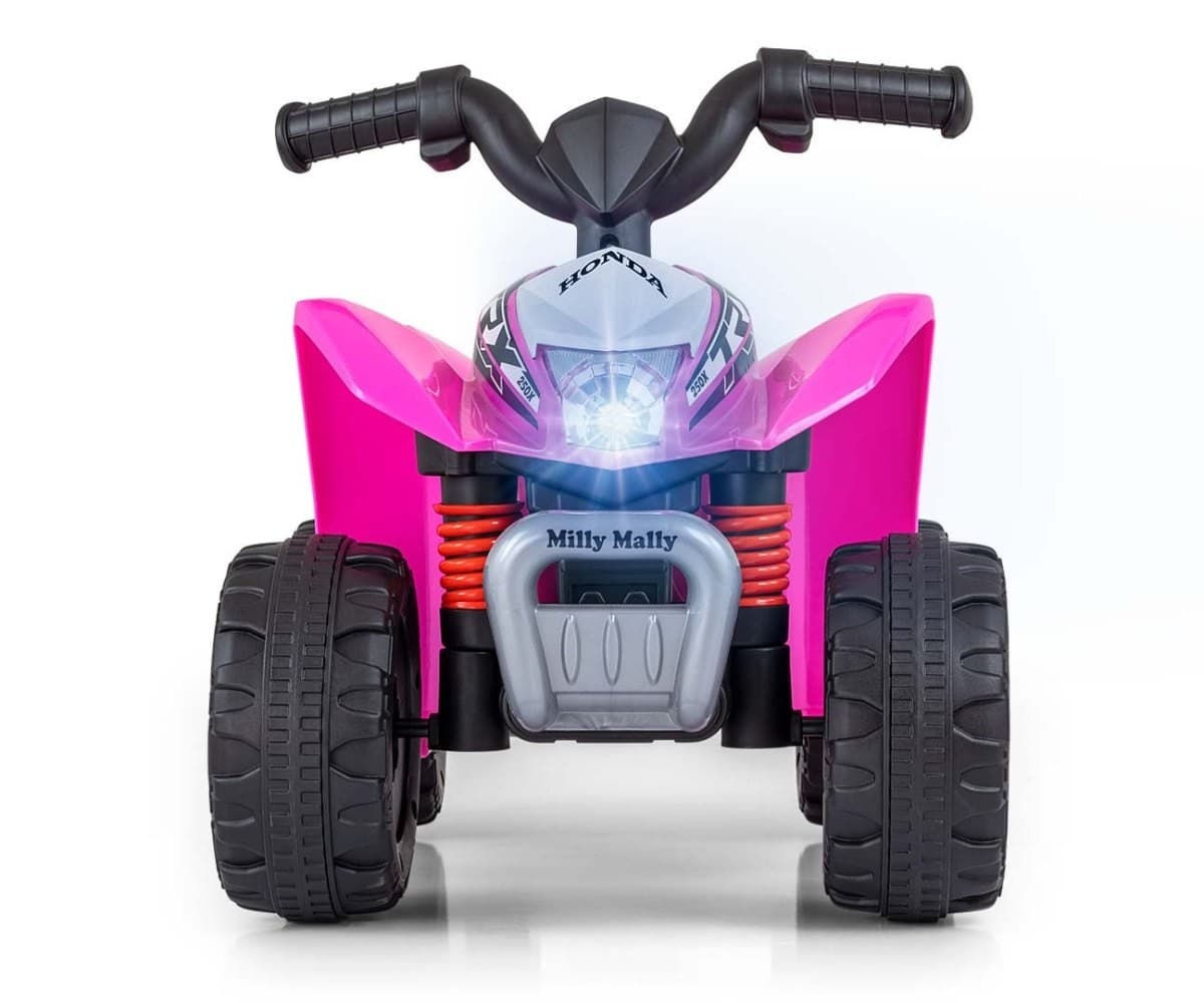 Akumulatorski štirikolesnik (quad) Honda ATV, roza, MILLY MALLY 2