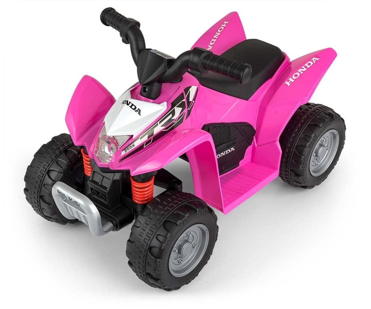 Akumulatorski štirikolesnik (quad) Honda ATV, roza, MILLY MALLY 4
