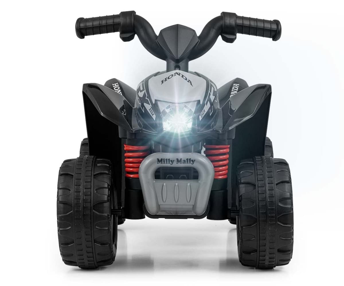 Akumulatorski štirikolesnik (quad) Honda ATV, črn, MILLY MALLY 2