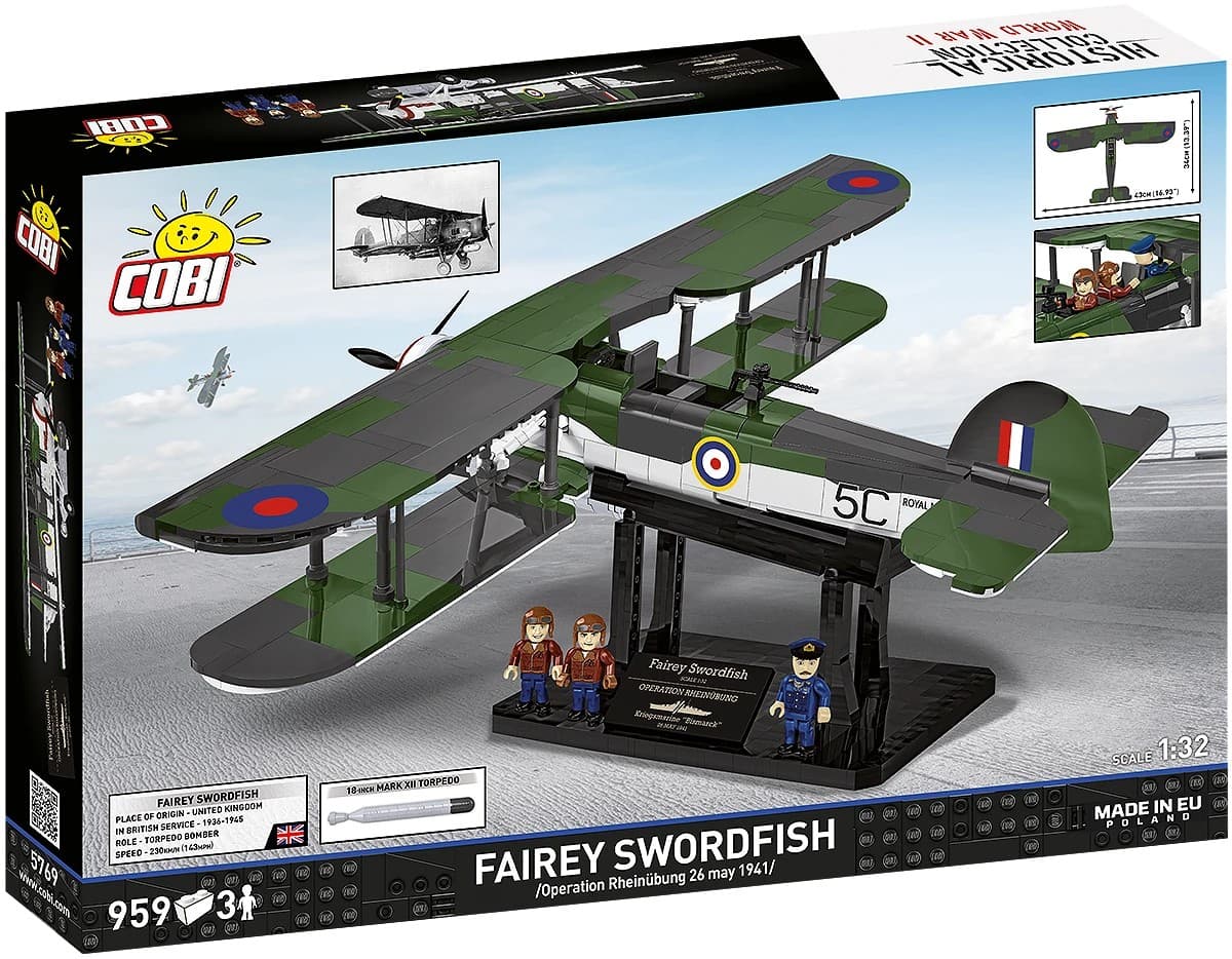 COBI Kocke: Fairey Swordfish - Executive Edition (959 kosov) 4