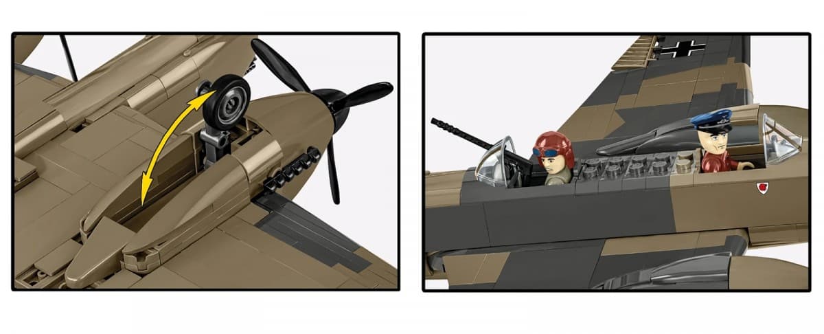 COBI Kocke Messerschmitt BF 110C, 578 kock 2