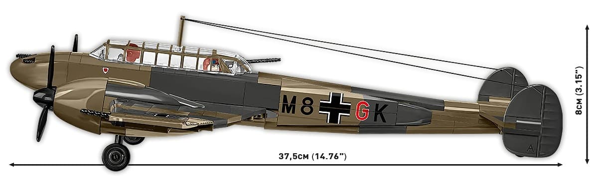 COBI Kocke Messerschmitt BF 110C, 578 kock 6