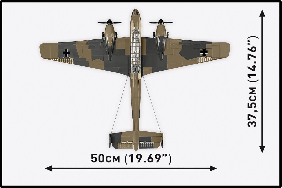 COBI Kocke Messerschmitt BF 110C, 578 kock 7
