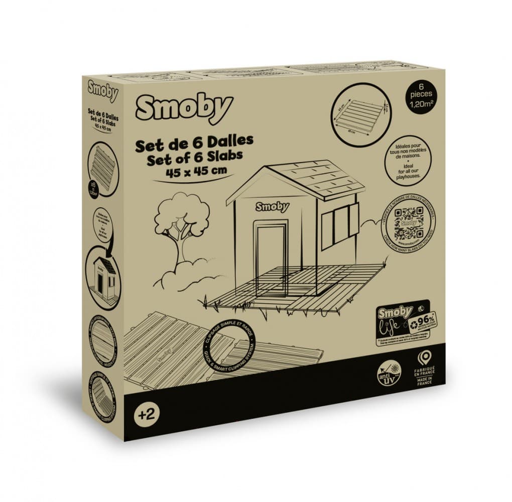 Smoby tla pod za vrtno hiško (6 plošč) 8