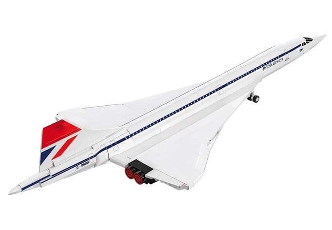 COBI KOCKE Model letala Concorde G-BBBDG (518 el.) 6