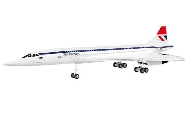 COBI KOCKE Model letala Concorde G-BBBDG (518 el.) 7