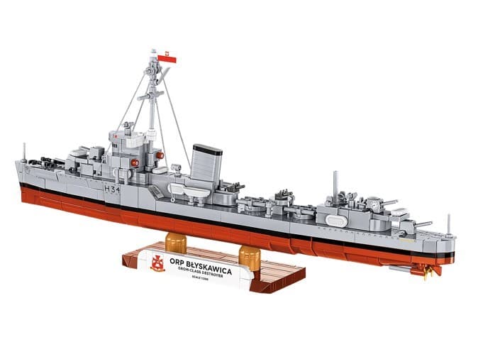 Gradbeni bloki COBI ORP Błyskawica (664 delov) 6