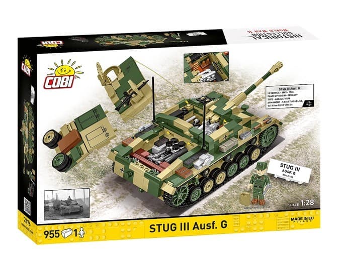 Gradbeni bloki COBI Stug III Ausf. G (955 delov) 2