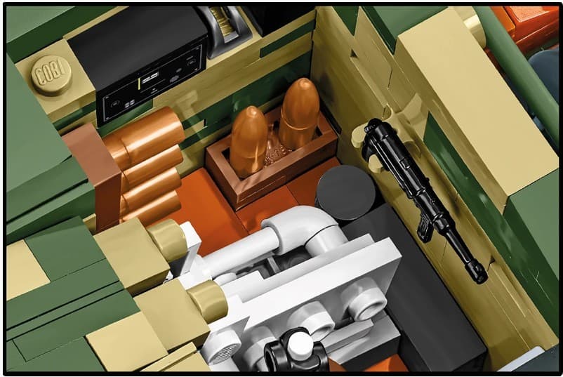 Gradbeni bloki COBI Stug III Ausf. G (955 delov) 6
