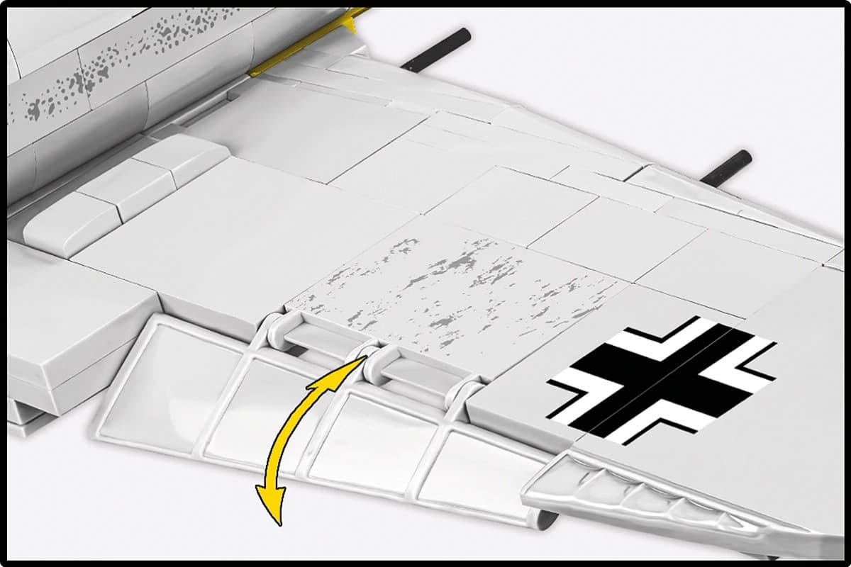 Gradbeni bloki COBI Focke-Wulf FW 190 A-4 (390 kosov) 6