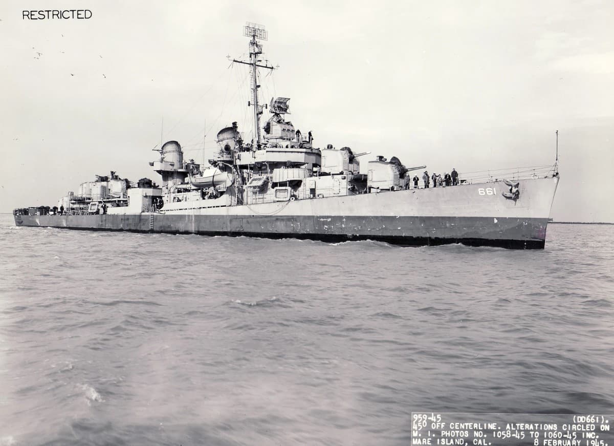Gradbeni bloki COBI USS Kidd DD-661 (706 kosov) 2