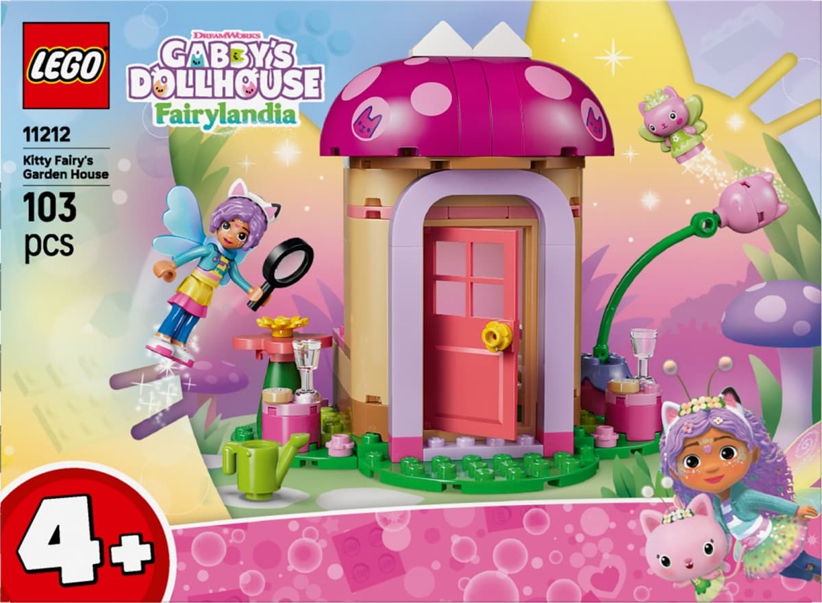 LEGO Gabby's Dollhouse: Hiška v vrtu vila, 11212 3