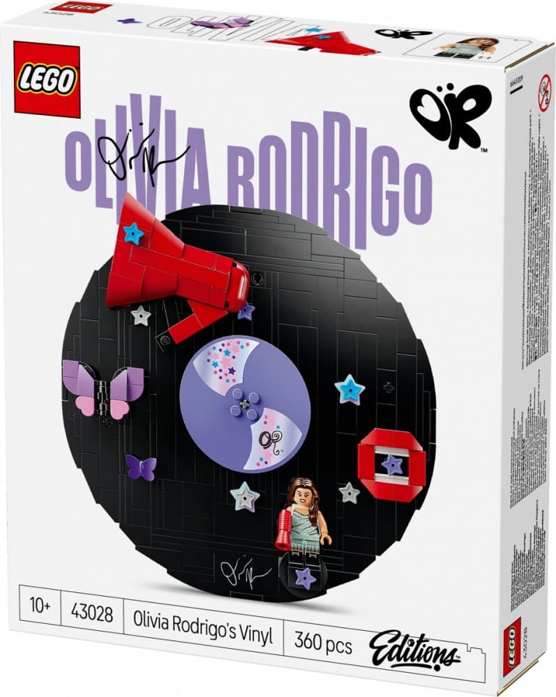 LEGO Editions Music Olivijina vinilna plošča, 43028 2
