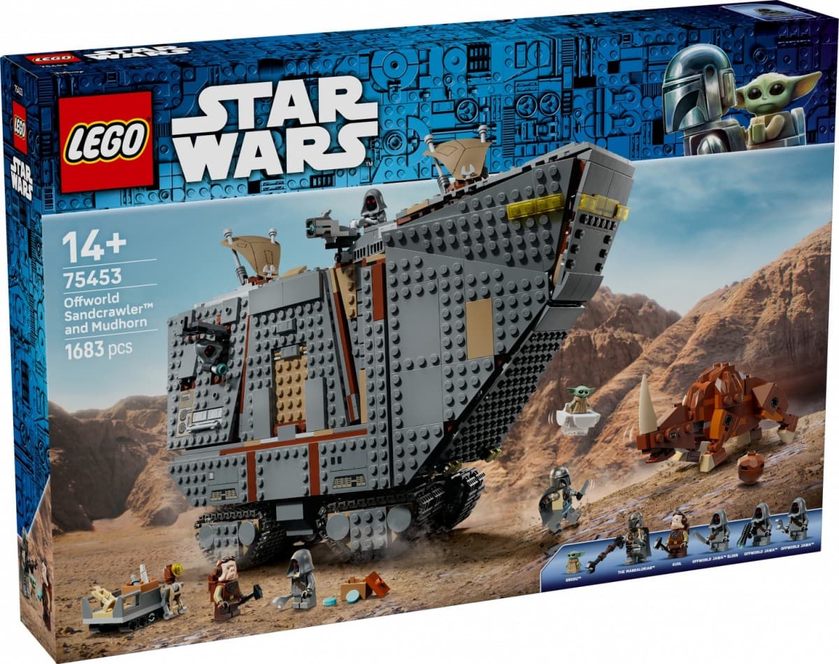 LEGO Star Wars Piaskoczołg Jawov in Bagnorožec, 75453