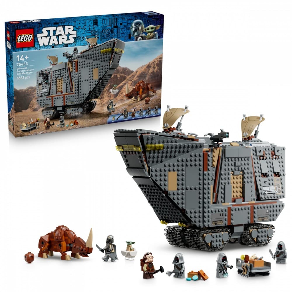 LEGO Star Wars Piaskoczołg Jawov in Bagnorožec, 75453 4