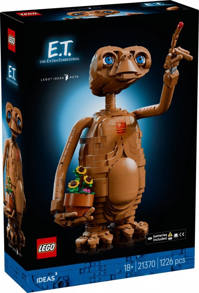 LEGO Ideas E.T. the Extra-Terrestrial, 21370