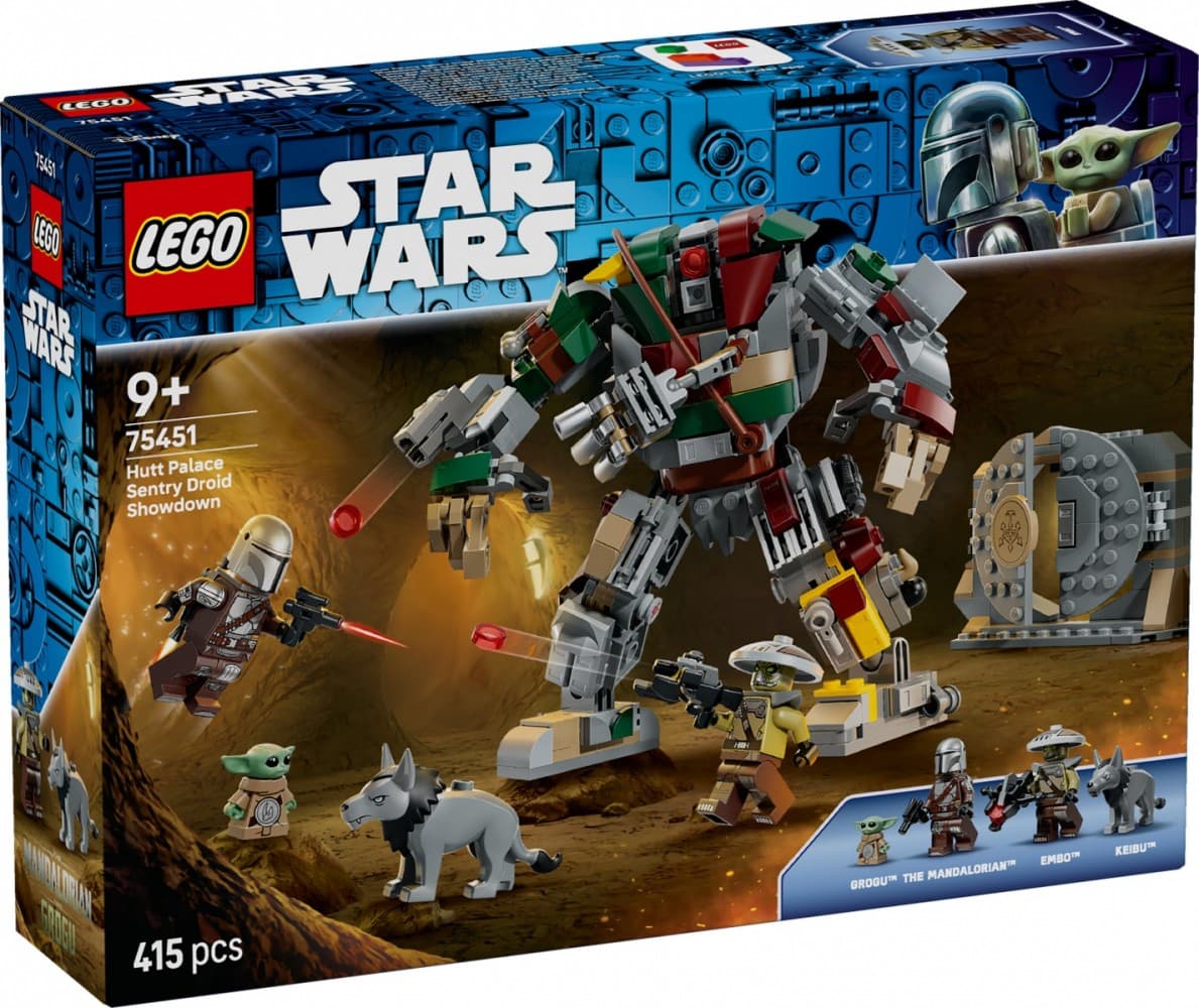 LEGO Star Wars Streljanje z droidom stražarjem v palači Huttov (75451)