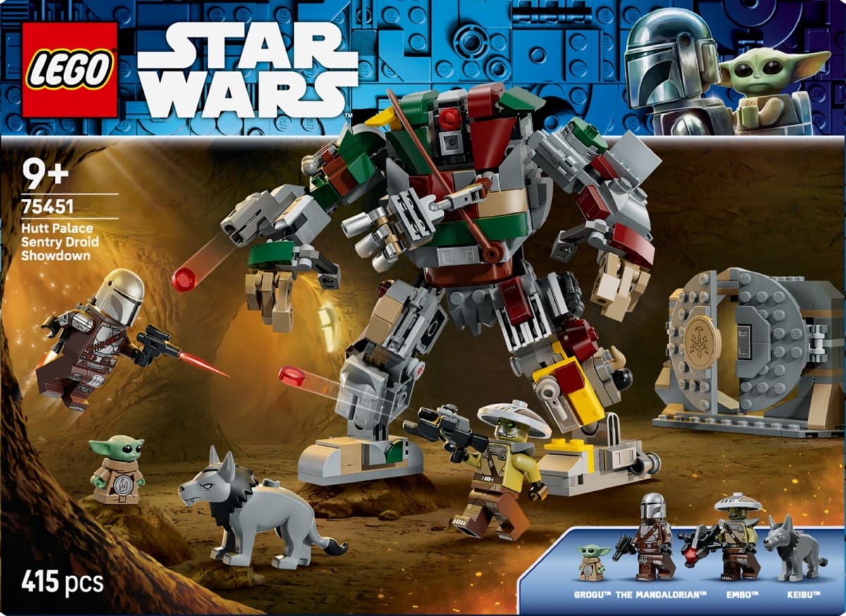 LEGO Star Wars Streljanje z droidom stražarjem v palači Huttov (75451) 3